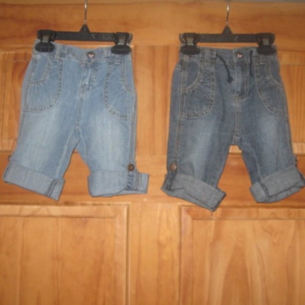 5/$20 Girls Cherokee Jean Capri/Pants Bundle